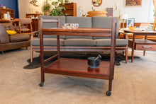 Load image into Gallery viewer, Vintage Rosewood Bar Cart
