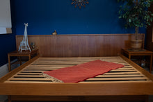 Load image into Gallery viewer, On Hold - Vintage Teak King Platform Bed
