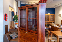 Load image into Gallery viewer, Vintage Danish Rosewood Corner Cabinet
