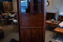 Load image into Gallery viewer, Vintage Danish Rosewood Corner Cabinet
