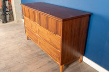 Load image into Gallery viewer, Refinished Vintage Walnut Six Drawer Dresser by Kilgour &amp; Bro. Limited
