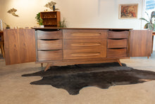 Load image into Gallery viewer, Vintage Walnut Credenza by Peppler&#39;s Furniture
