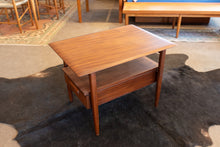 Load image into Gallery viewer, Vintge Solid Imperial Afromosia End Table with Drawer
