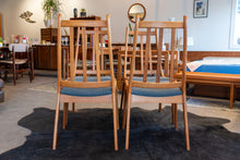 Load image into Gallery viewer, Vintage Teak Tallback Dining Chairs - Set of Four
