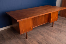 Load image into Gallery viewer, Restored Vintage RS Associates Walnut Executive Desk
