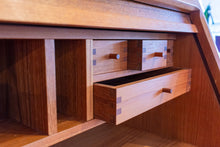 Load image into Gallery viewer, Vintage Dyrlund Teak Secretary Desk/Vanity

