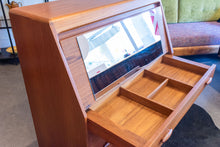 Load image into Gallery viewer, Vintage Dyrlund Teak Secretary Desk/Vanity
