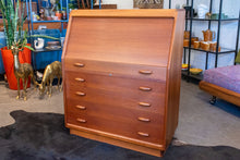 Load image into Gallery viewer, Vintage Dyrlund Teak Secretary Desk/Vanity
