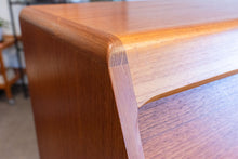 Load image into Gallery viewer, Vintage Dyrlund Teak Secretary Desk/Vanity
