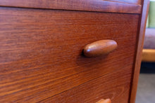 Load image into Gallery viewer, Vintage Dyrlund Teak Secretary Desk/Vanity
