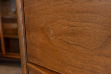 Load image into Gallery viewer, Vintage Walnut Tallboy Dresser
