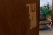 Load image into Gallery viewer, Vintage Danish Teak Curio Cabinet by Brouer Mobelfabrik on Custom Base
