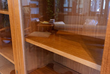 Load image into Gallery viewer, Vintage Danish Teak Curio Cabinet by Brouer Mobelfabrik on Custom Base
