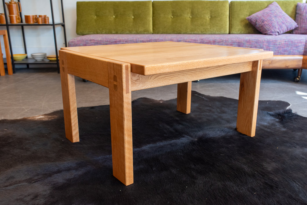 Vintage Restored Oak Coffee Table
