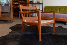 Load image into Gallery viewer, Vintage Teak Ole Wanscher for France and Son Lounge Chair
