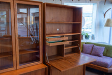 Load image into Gallery viewer, Vintage Danish Teak Hutch with Topper
