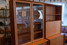 Load image into Gallery viewer, Vintage Danish Teak Hutch with Topper
