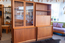 Load image into Gallery viewer, Vintage Danish Teak Hutch with Topper
