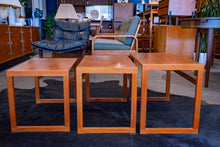 Load image into Gallery viewer, Vintage Teak Nesting Tables - Set of Three
