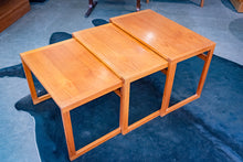 Load image into Gallery viewer, Vintage Teak Nesting Tables - Set of Three
