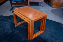 Load image into Gallery viewer, Vintage Teak Nesting Tables - Set of Three
