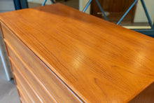 Load image into Gallery viewer, Vintage Norwegian Teak Tallboy Dresser
