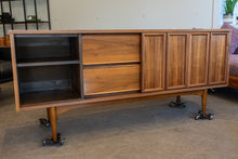 Load image into Gallery viewer, ON HOLD - Vintage Walnut Sideboard/Dresser
