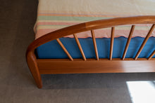 Load image into Gallery viewer, Restored Teak Queen Size Bedframe by Jesper
