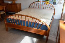 Load image into Gallery viewer, Restored Teak Queen Size Bedframe by Jesper
