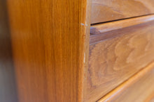 Load image into Gallery viewer, Vintage Norwegian Teak Tallboy Dresser
