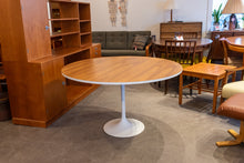 Load image into Gallery viewer, Vintage Walnut Top Tulip Table
