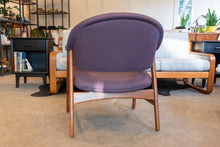 Load image into Gallery viewer, Restored Vintage Walnut Westnofa Accent Chair
