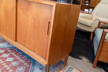 Load image into Gallery viewer, Vintage Poul Hundevad Teak Sideboard with Custom Teak Base
