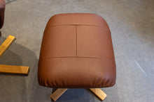 Load image into Gallery viewer, Vintage Reupholstered Lounge Chair and Ottoman
