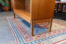 Load image into Gallery viewer, Vintage Poul Hundevad Bookshelf with Sliding Cabinet Topper
