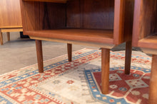 Load image into Gallery viewer, Vintage Teak Bedside Tables Pair with Drawers
