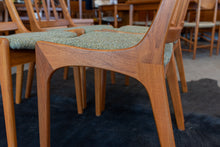 Load image into Gallery viewer, Restored Vintage Teak Dining Chairs - Set of Four
