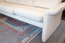 Load image into Gallery viewer, Vintage Cream Upholstered Sofa
