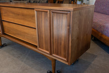 Load image into Gallery viewer, ON HOLD - Vintage Walnut Sideboard/Dresser
