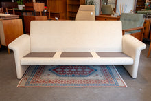 Load image into Gallery viewer, Vintage Cream Upholstered Sofa
