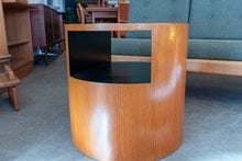 Load image into Gallery viewer, Vintage RS Associates Teak Drum Side Table
