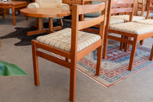 Load image into Gallery viewer, Vintage Teak Dining Chairs Produced by SVA Møbler Denmark- Set of Six
