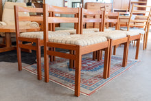 Load image into Gallery viewer, Vintage Teak Dining Chairs Produced by SVA Møbler Denmark- Set of Six
