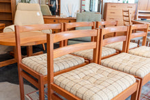 Load image into Gallery viewer, Vintage Teak Dining Chairs Produced by SVA Møbler Denmark- Set of Six
