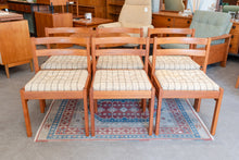 Load image into Gallery viewer, Vintage Teak Dining Chairs Produced by SVA Møbler Denmark- Set of Six
