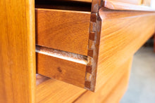 Load image into Gallery viewer, Vintage Norwegian Teak Tallboy Dresser
