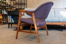 Load image into Gallery viewer, Restored Vintage Walnut Westnofa Accent Chair
