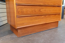 Load image into Gallery viewer, Vintage Norwegian Teak Tallboy Dresser
