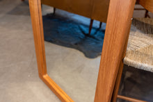 Load image into Gallery viewer, Vintage Danish Solid Teak Mirror
