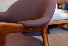 Load image into Gallery viewer, Restored Vintage Walnut Westnofa Accent Chair
